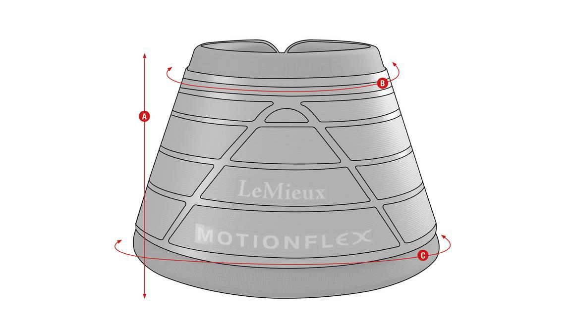Bottes Le Mieux Motionflex Over Reach avec bord polaire noir/naturel